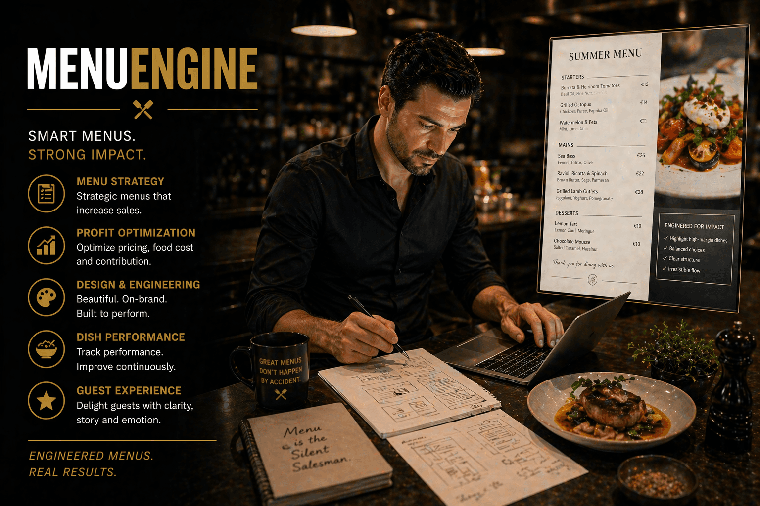 MenuEngine – Die Karte strategisch bauen