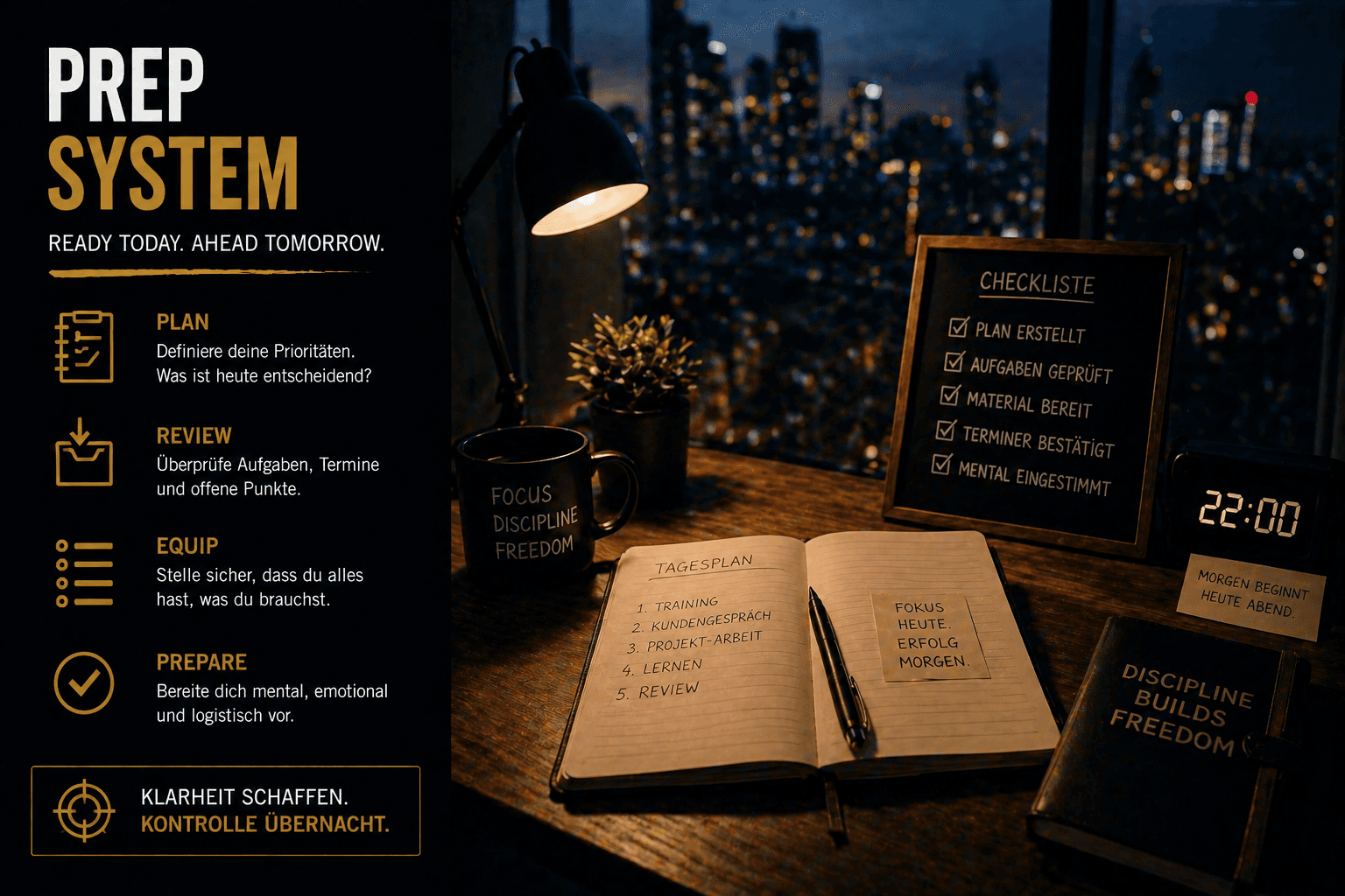 PrepSystem – Vorbereitung als eigentliche Leistung