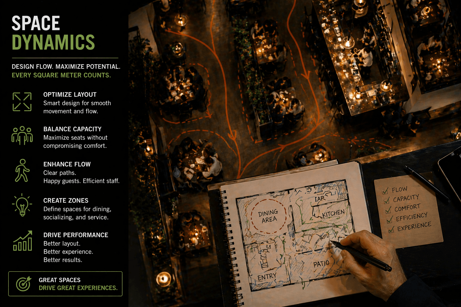 SpaceDynamics – Raum und Bewegung organisieren