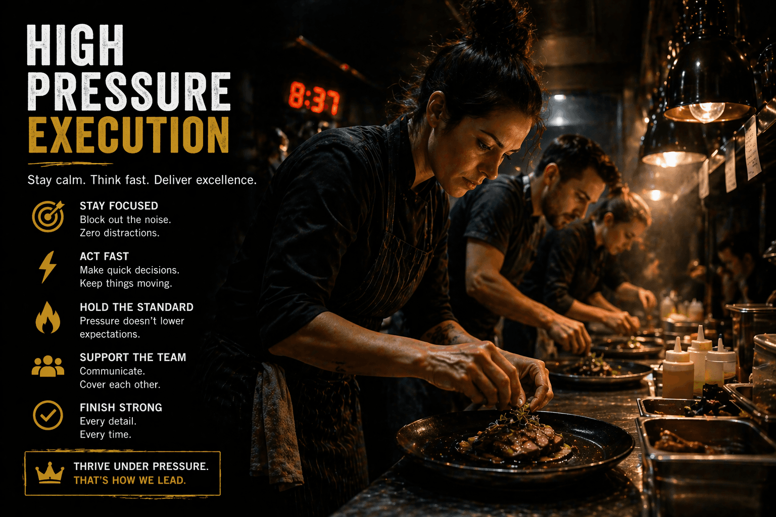 HighPressureExecution – Unter maximalem Druck stabil bleiben