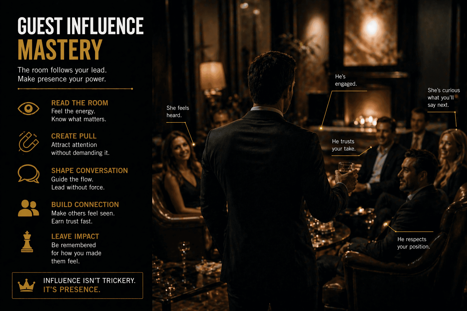 GuestInfluenceMastery – Verhalten des Gastes subtil lenken