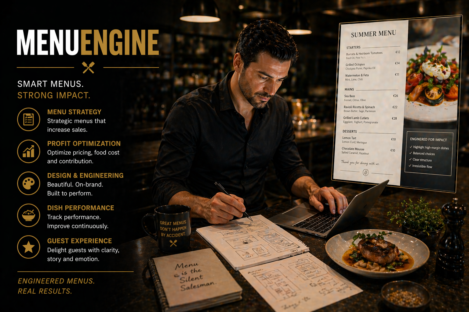 MenuEngine – Die Karte strategisch bauen