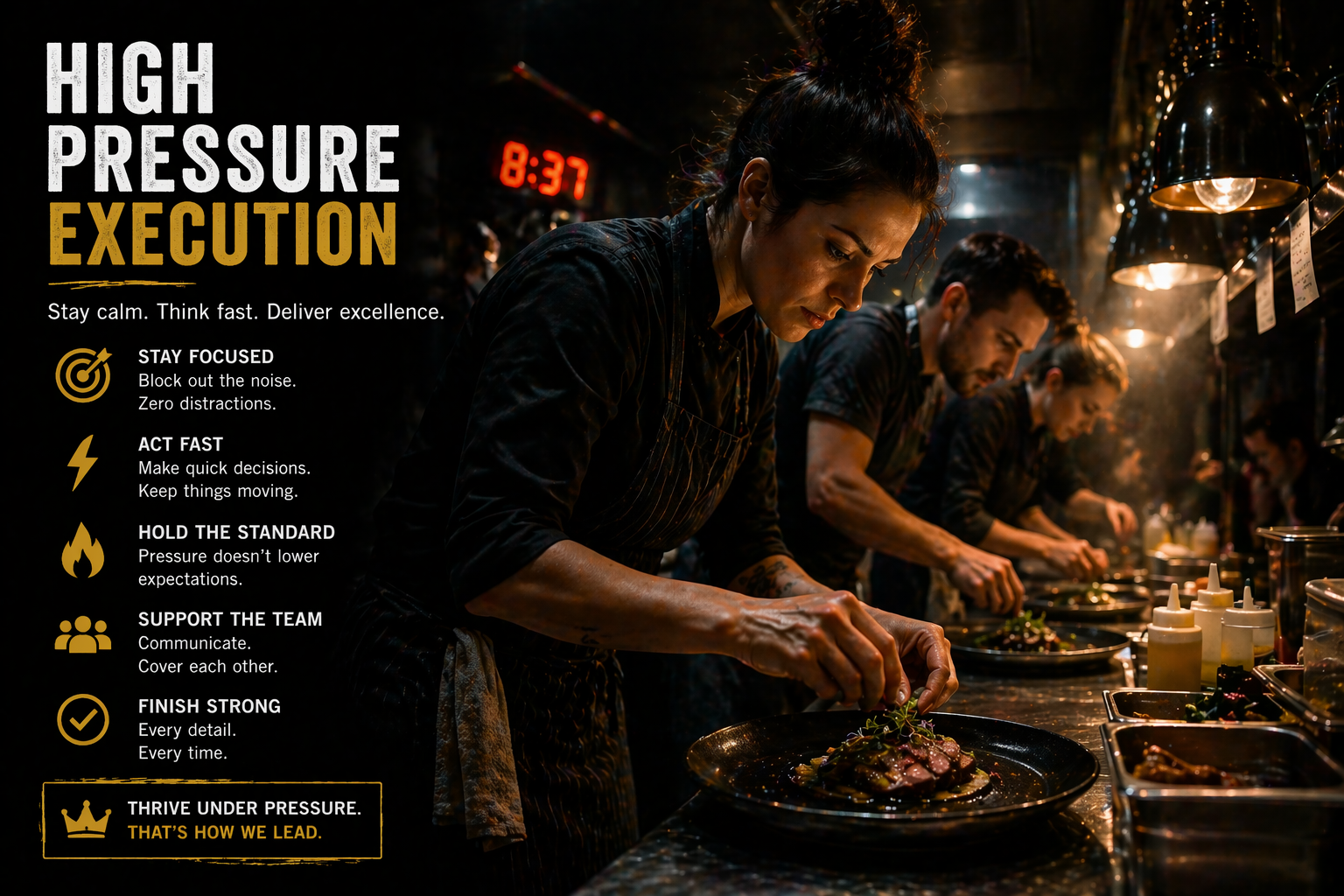 HighPressureExecution – Unter maximalem Druck stabil bleiben