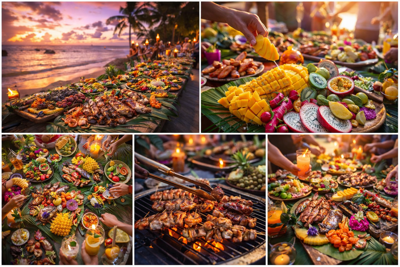 Romantic Anniversary Dessert Buffet
