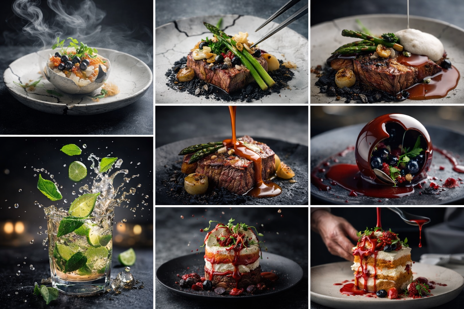 Asparagus & Octopus Atelier Spread