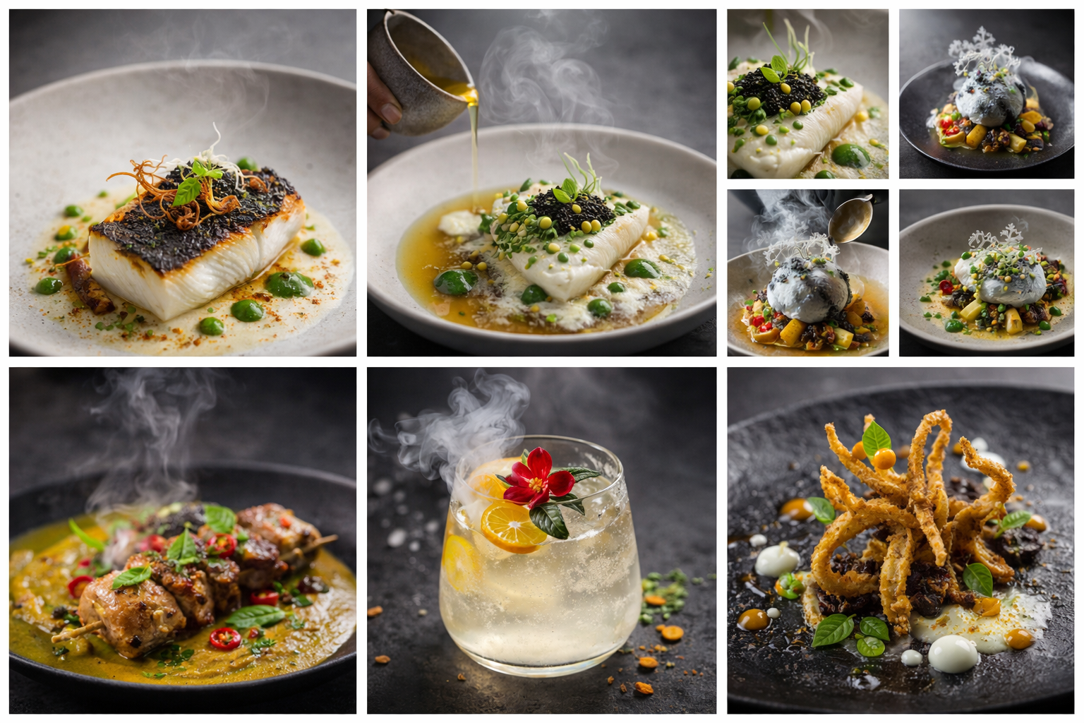 Petit Four & Dessert Tasting Grid