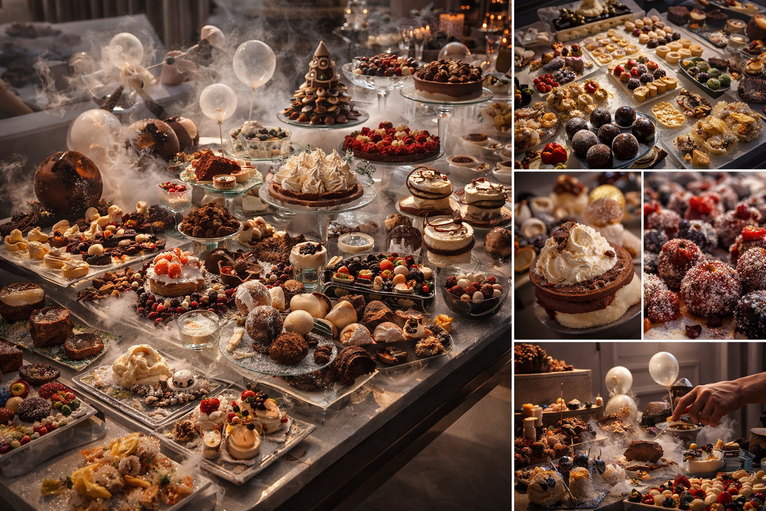 Paris Fashion Dessert Showcase