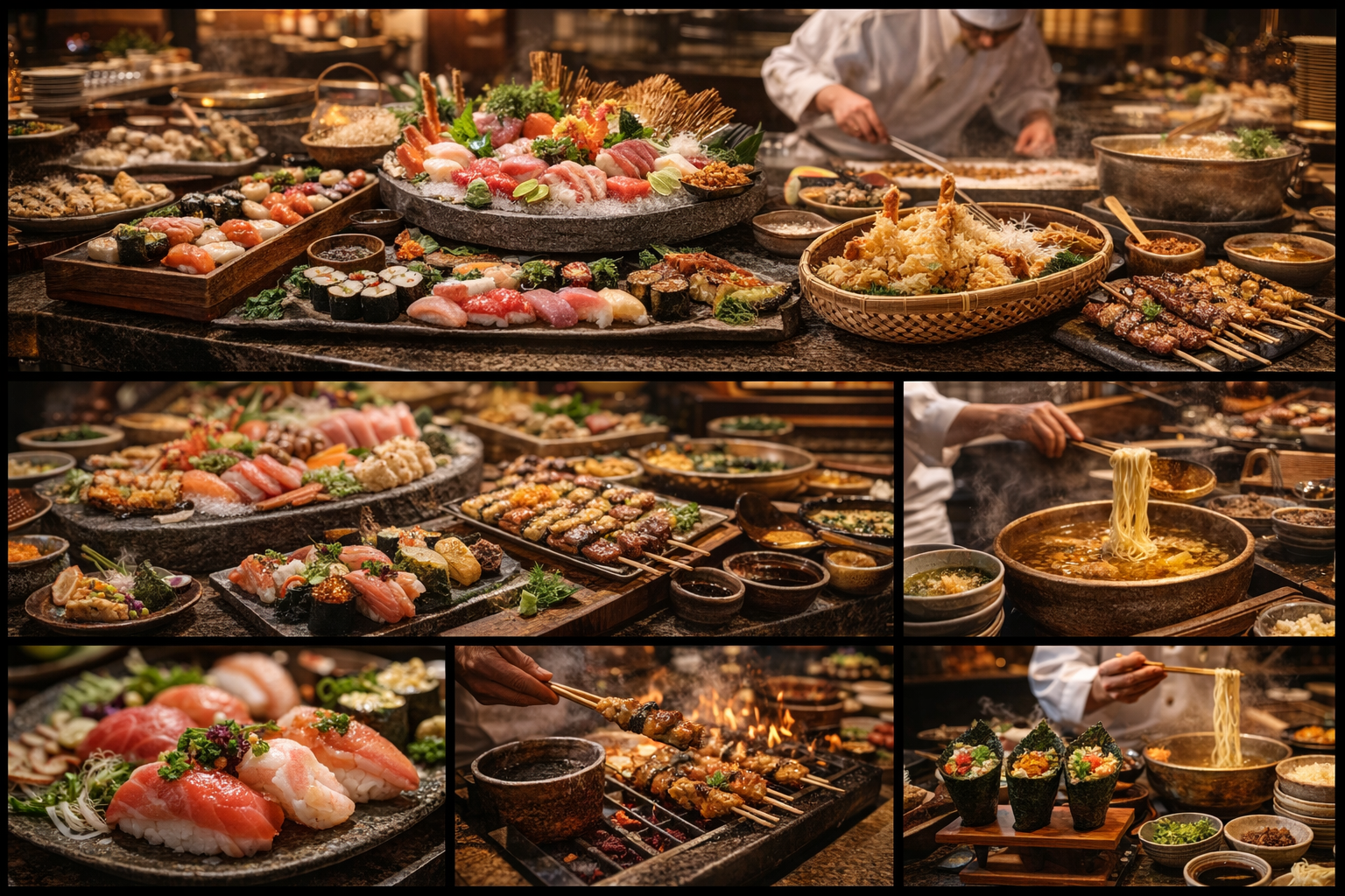 Summer Pool Party Grill Buffet