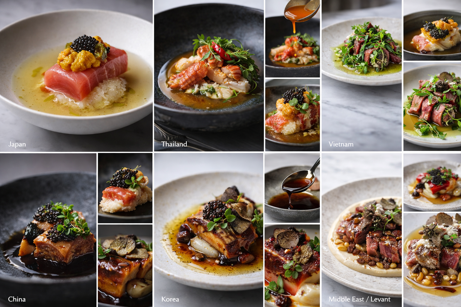 Wagyu, Uni & Langoustine Atelier