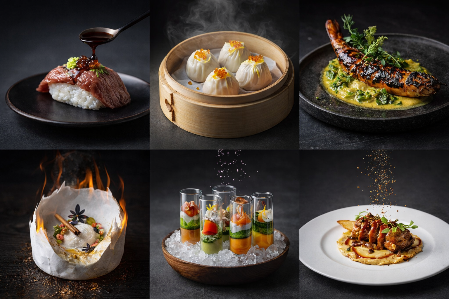 Gourmet Pork Crackling Taco Event Buffet