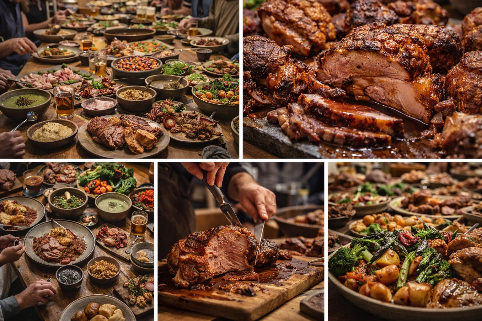 Luxury Brunch Pancake And Berry Buffet