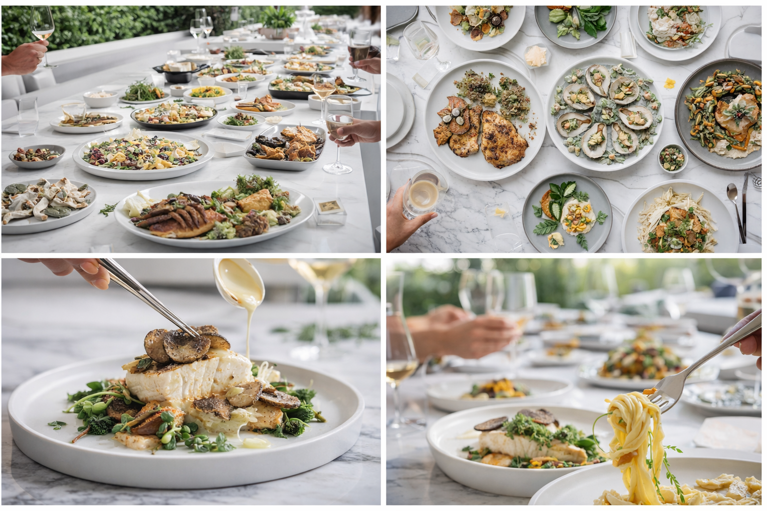 Luxury Picnic Garden Buffet